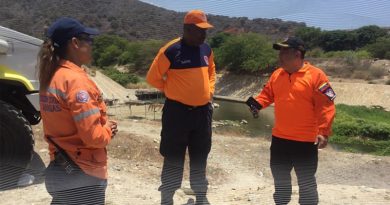 Realizan inspección preventiva en obras de mitigación de riesgo en Camurí Grande