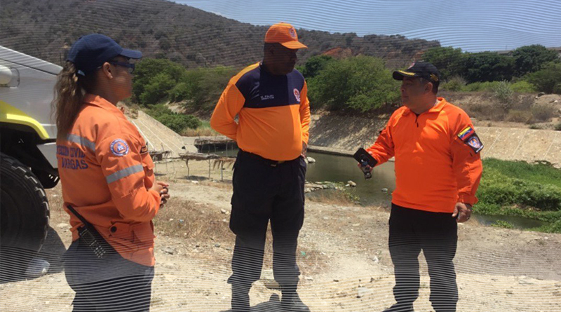 Realizan inspección preventiva en obras de mitigación de riesgo en Camurí Grande