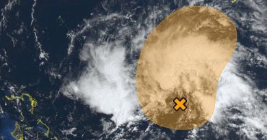 Tormenta Andrea se forma sobre el Atlántico