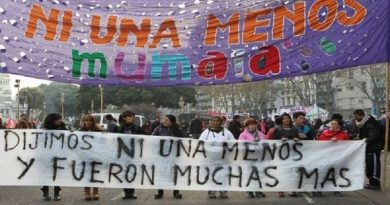 Argentina registra 133 feminicidios este año y 1.193 desde 2015