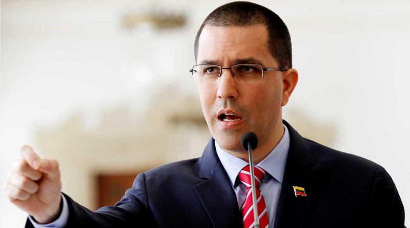 Canciller Arreaza tilda de farsa pretensión de EE. UU. de hacer creer que se preocupan por Venezuela