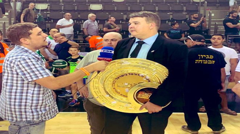 DT venezolano se proclamó campeón de baloncesto en Israel