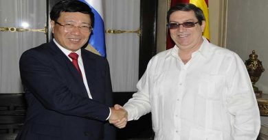 Cuba y Vietnam fortalecen relaciones bilaterales