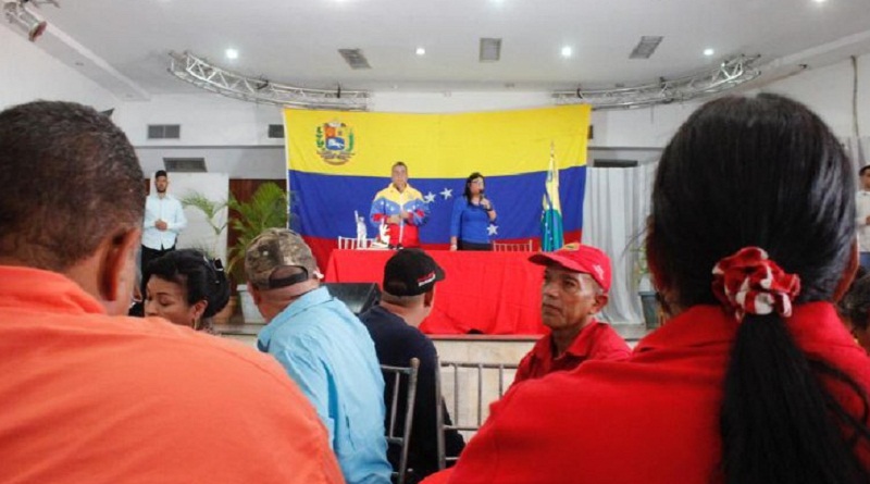 Vicepresidenta Delcy: Tenemos que garantizar una gestión de gobierno junto al pueblo (Foto @ViceSocialT)