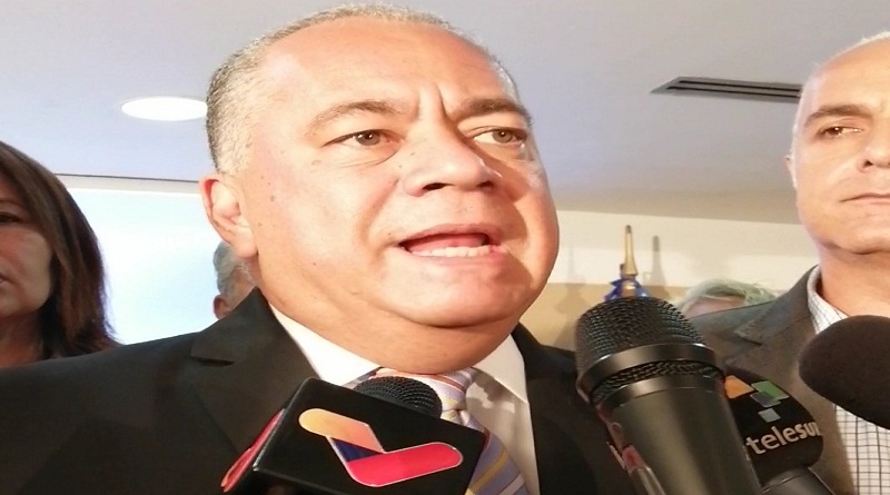 Contralor Elvis Amoroso: Bloqueo económico se ha convertido en genocidio contra Venezuela (Foto CGR)
