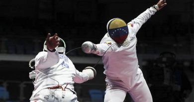 Rubén Limardo inicia camino a Tokio 2020