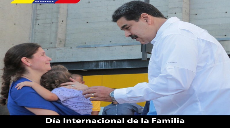 Presidente Maduro: La familia es base fundamental para construcción de la Patria