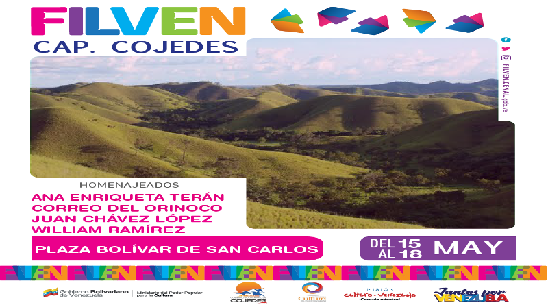 Filven Cojedes rinde homenaje a los escritores Juan Chávez López y William Ramírez