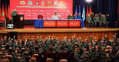 Unidades Tácticas FANB ratifican su compromiso en defensa de la Patria ante el Presidente Maduro (Foto @NicolasMaduro)
