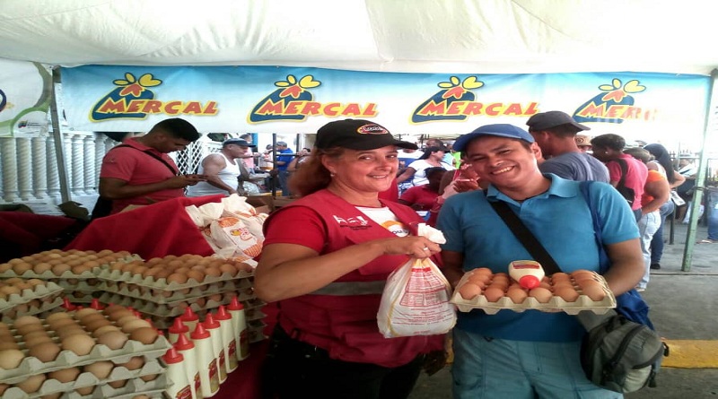 Más de 3 mil familias son beneficiadas con jornada de alimentos en Vargas