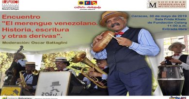 Realizarán encuentro "El merengue venezolano" en Caracas