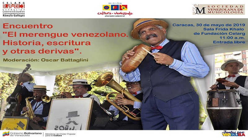 Realizarán encuentro "El merengue venezolano" en Caracas