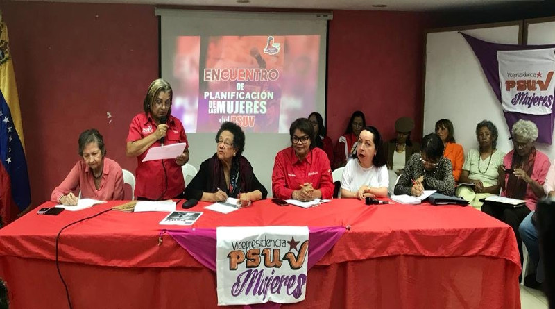 PSUV Mujeres recogió propuestas para segundo trimestre de 2019