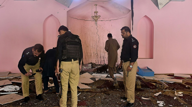 Atentado contra mezquita en Pakistán deja dos muertos y más de 20 heridos