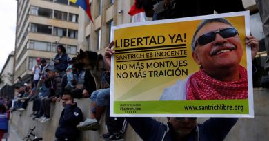Fiscalía colombiana “recaptura” a exlíder de las FARC Jesús Santrich después de su liberación (Foto agencias)