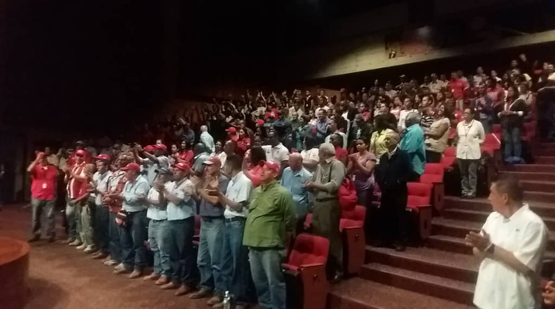 Instalan segunda fase del Congreso Constituyente de los trabajadores del sector eléctrico