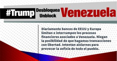 Venezuela denuncia a bancos e instituciones internacionales por saqueo de recursos