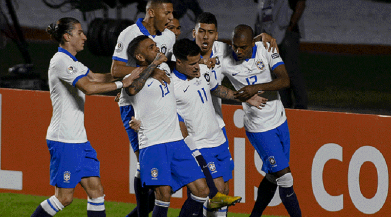 Brasil debutó con goleada en Grupo A de la Copa América