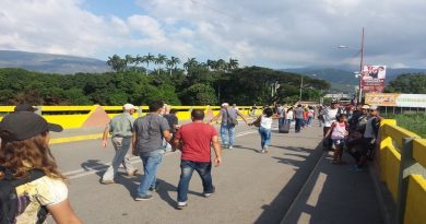 Venezuela abrirá este sábado paso fronterizo con Colombia por el estado Táchira
