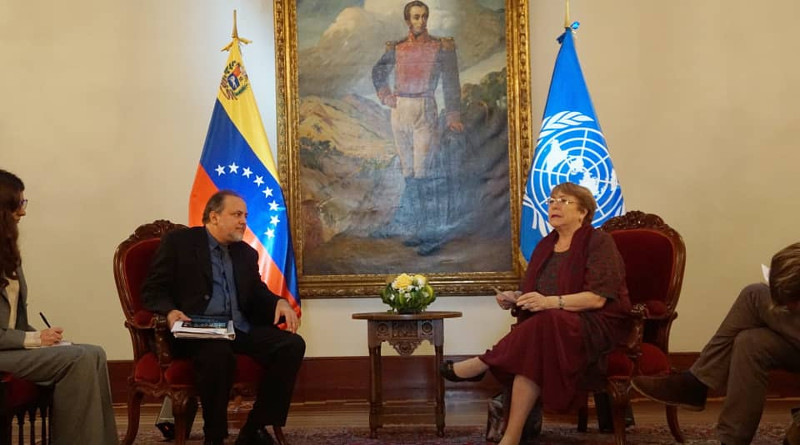 Defensor del Pueblo se reúne Bachelet para tratar temas de derechos humanos de venezolanos