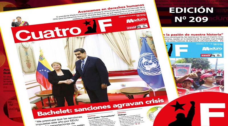 Edición 209 de 4F analiza visita a Venezuela de Alta Comisionada de la ONU para DD.HH.