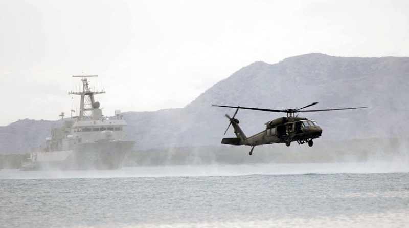 Ejercicios del Comando Sur en Bahía de Las Calderas, República Dominicana, 1 de junio de 2019.(Twitter / U.S. Southern Command)