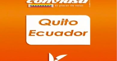 A partir del 10 de julio Conviasa conectará Caracas y Quito