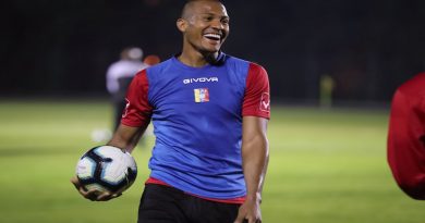 Vinotinto realizó sesión de entrenamiento en Porto Alegre 