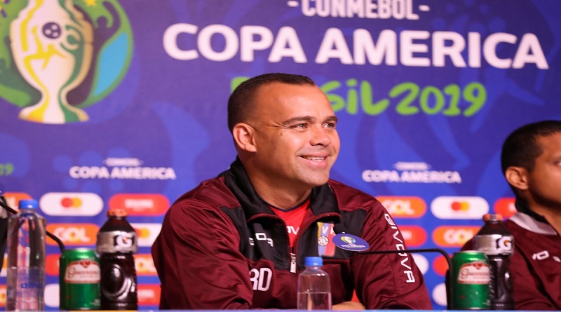 Rafael Dudamel: “Hemos venido a ser protagonistas de la Copa América”
