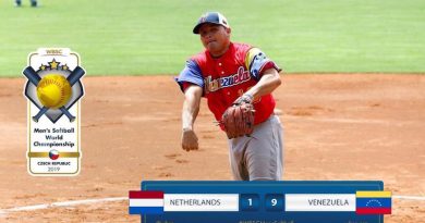 Venezuela aplastó a Holanda y sigue invicta en Mundial de Sóftbol en Praga