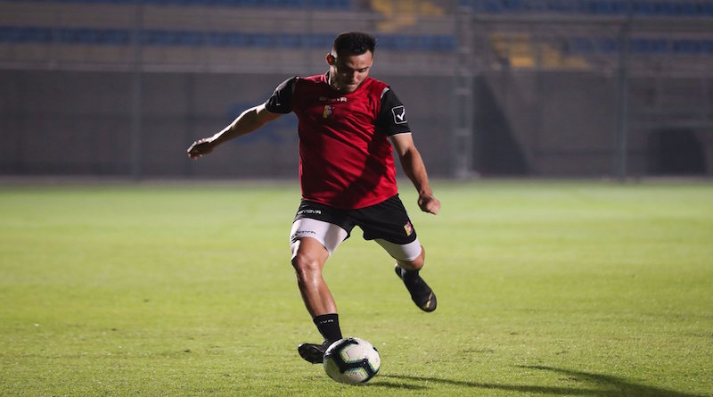 Vinotinto entrena en Belo Horizonte con la mira en el partido ante Bolivia