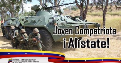 FANB llama a jóvenes venezolanos a integrar nuevas unidades militares