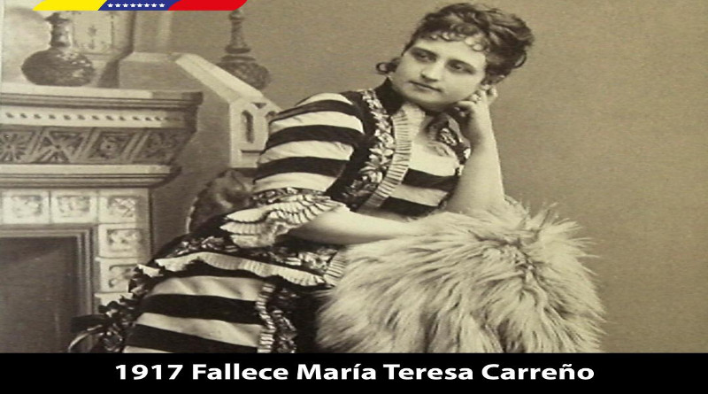 Presidente Maduro rindió tributo a María Teresa Carreño tras cumplirse 102 años de su fallecimiento