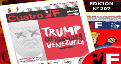 Edición 207 de Cuatro F reitera intenciones de Guaidó de atentar contra estabilidad del pueblo