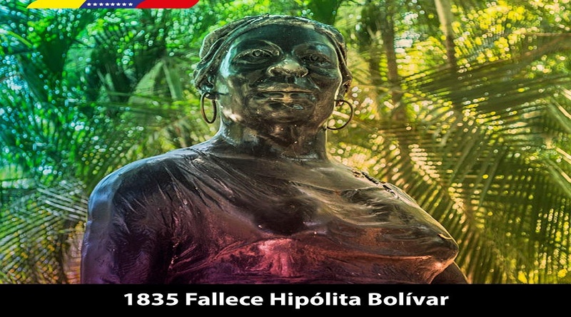 Venezuela conmemora 184 años de la siembra de Hipólita Bolívar, segunda madre del Libertador