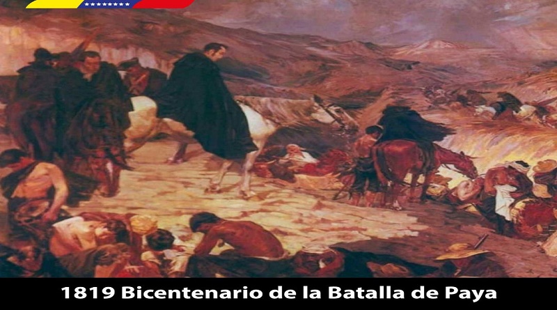 Venezuela celebra los 200 años del Combate en las Termópilas de Paya, batalla liberadora de la Nueva Granada