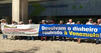 Canciller Arreaza: Organizaciones de Portugal apoyan a los venezolanos con protesta en el Novo Banco