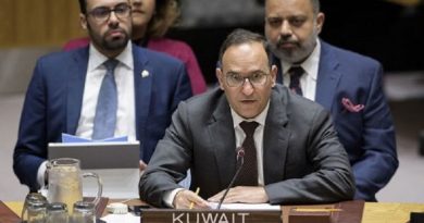 Kuwait asume presidencia temporal en Consejo de Seguridad de ONU