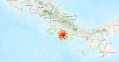 Sismo de magnitud 6,3 sacude frontera entre Panamá y Costa Rica