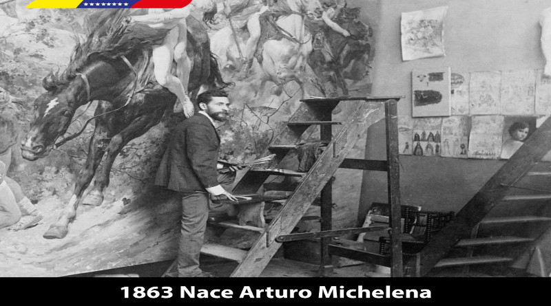 Hoy se celebran 156 años del natalicio del pintor venezolano Arturo Michelena