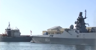 Cubanos dan bienvenida a barcos de la Flota del Norte de las Armada rusa