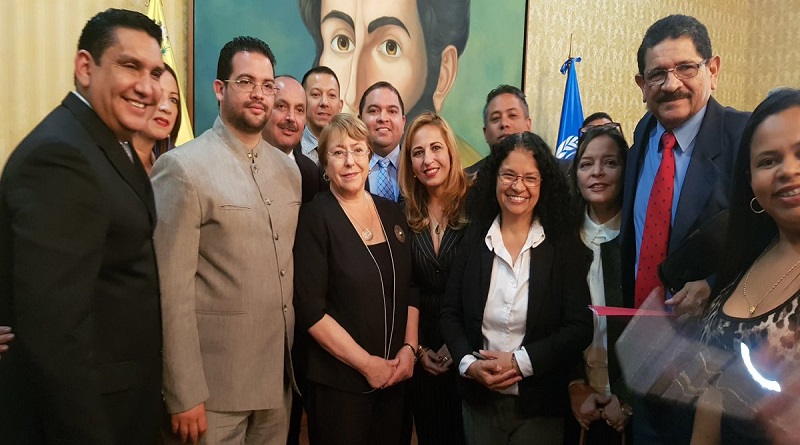 Rectores Bolivarianos entregaron informe denunciando Bloqueo a Comisionada ONU Michelle Bachelet