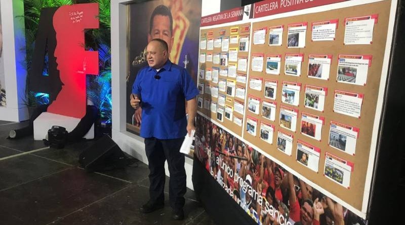 Diosdado Cabello construirá dos escuelas con indemnización que debe pagarle La Patilla