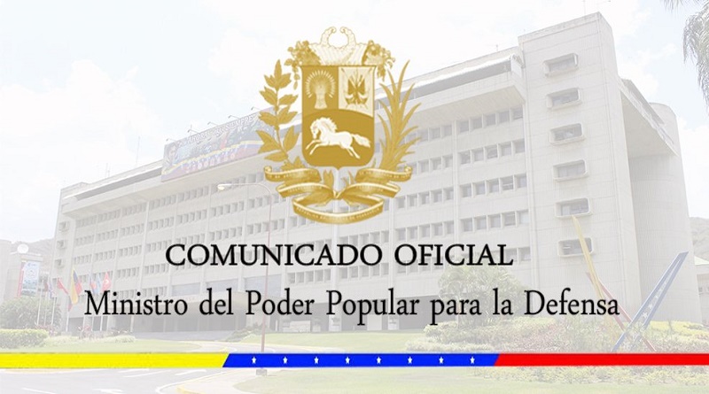 FANB emite comunicado ante el fallecimiento del capitán de Corbeta Rafael Ramón Acosta Arévalo
