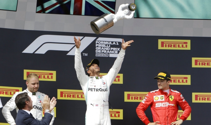 Hamilton dominó de principio a fin GP de Francia de F1