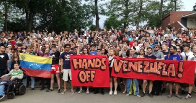 Festival de la Juventud comunista alemana exige “Manos Fuera de Venezuela”