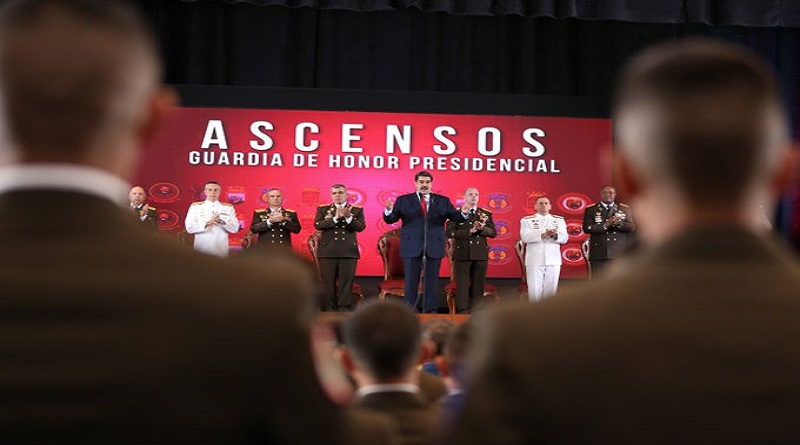 Comandante en Jefe FANB asiste al ascenso de la Guardia de Honor Presidencial (Foto Prensa Presidencial)