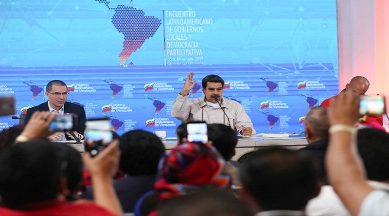 Presidente Maduro con autoridades latinoamericanas: Venezuela es epicentro de la batalla por la dignidad (FotogramaVTV)
