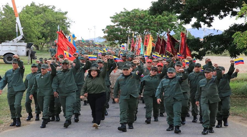 Comandante en Jefe de la FANB caifica de extraordinaria Marcha de la Lealtad Militar en Lara