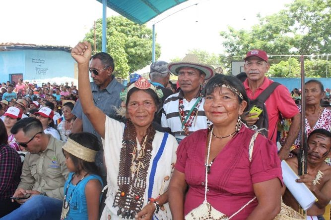 Delegados electos del Eje Perijá y Sur del Lago encabezaron asamblea del Movimiento Indígena Unido de Venezuela en Zulia